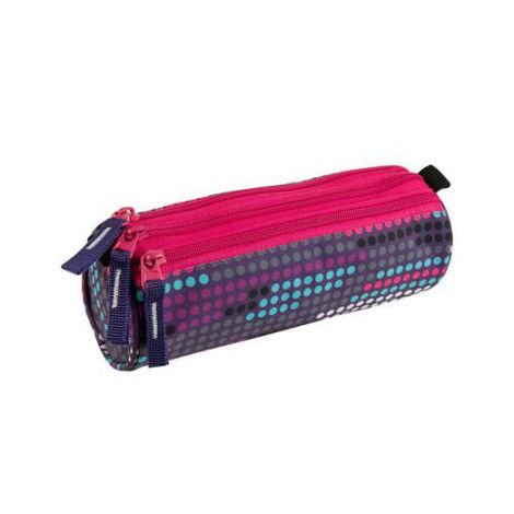 Piórnik tuba Easy Spokey 22x6x8cm, 3 zamki